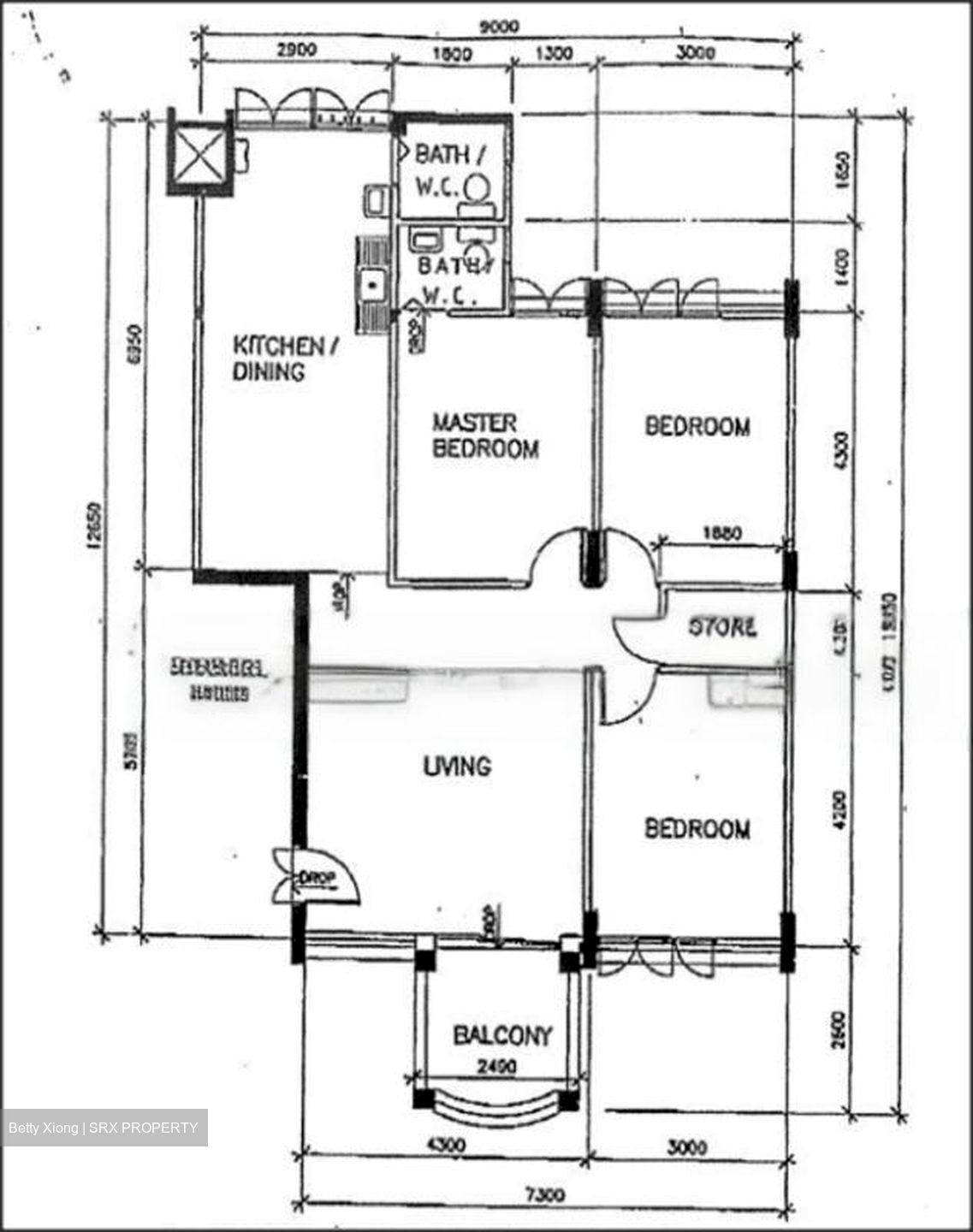 Blk 110 Eunos Vista (Bedok), HDB 4 Rooms #617728181